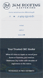 Mobile Screenshot of jmroofco.com